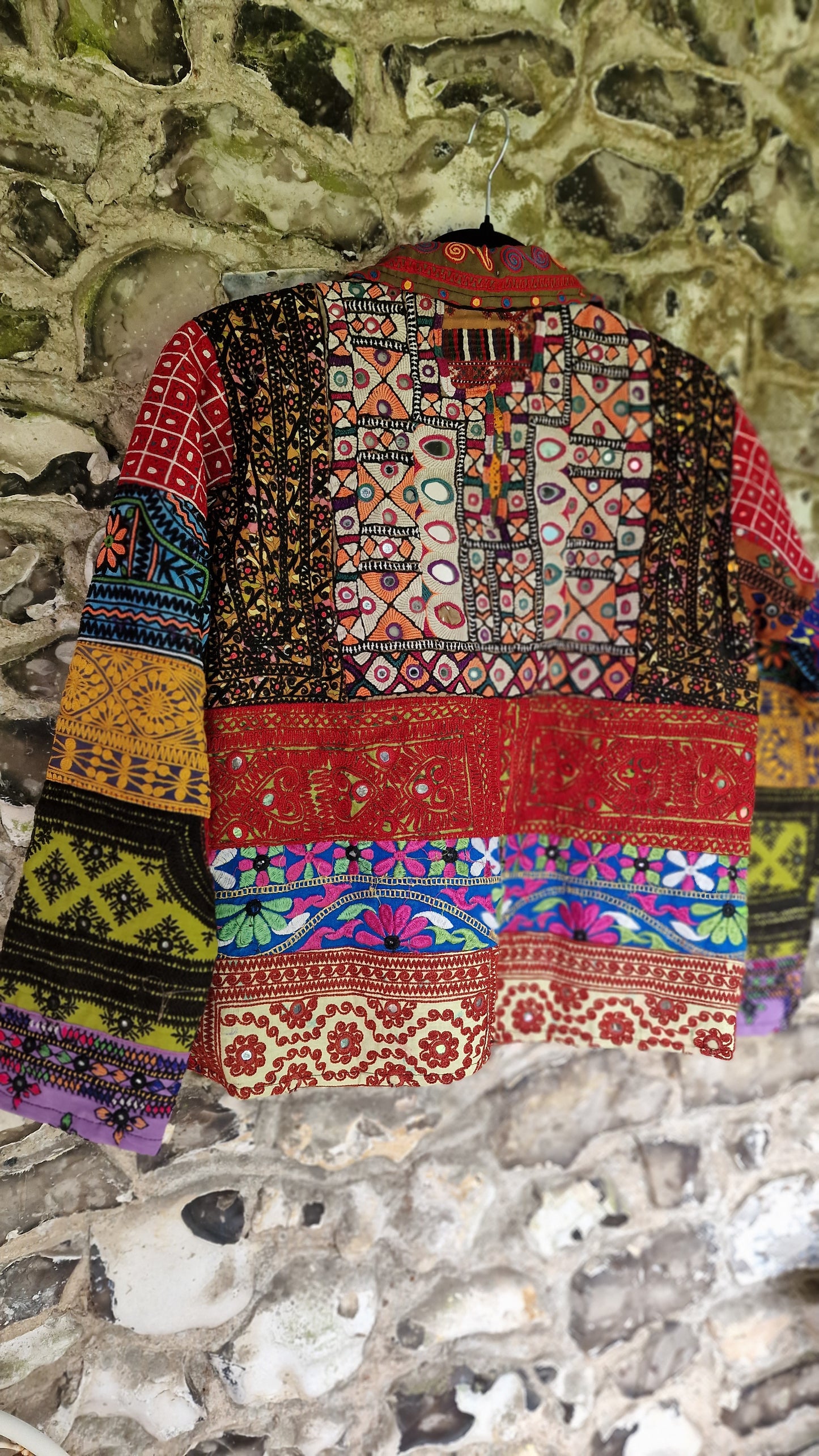 Vintage Tribal collared Jacket - 2