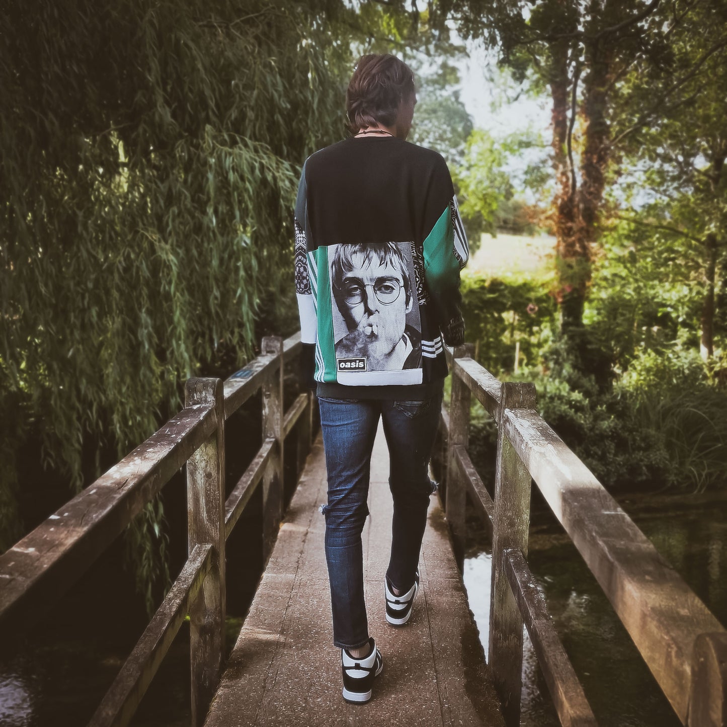 Oasis x adidas Upcycled Jumper