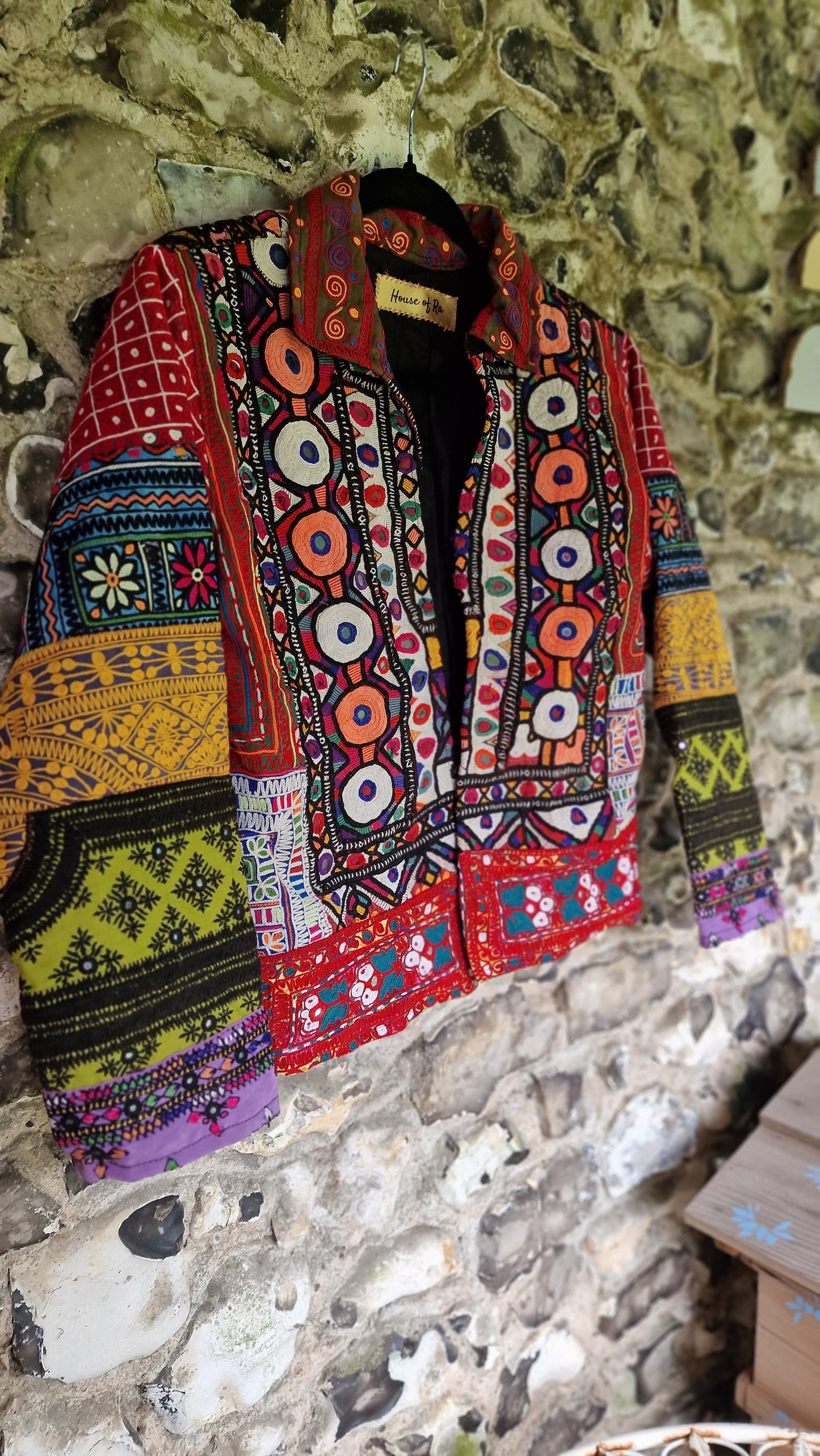 Vintage Tribal collared Jacket - 2