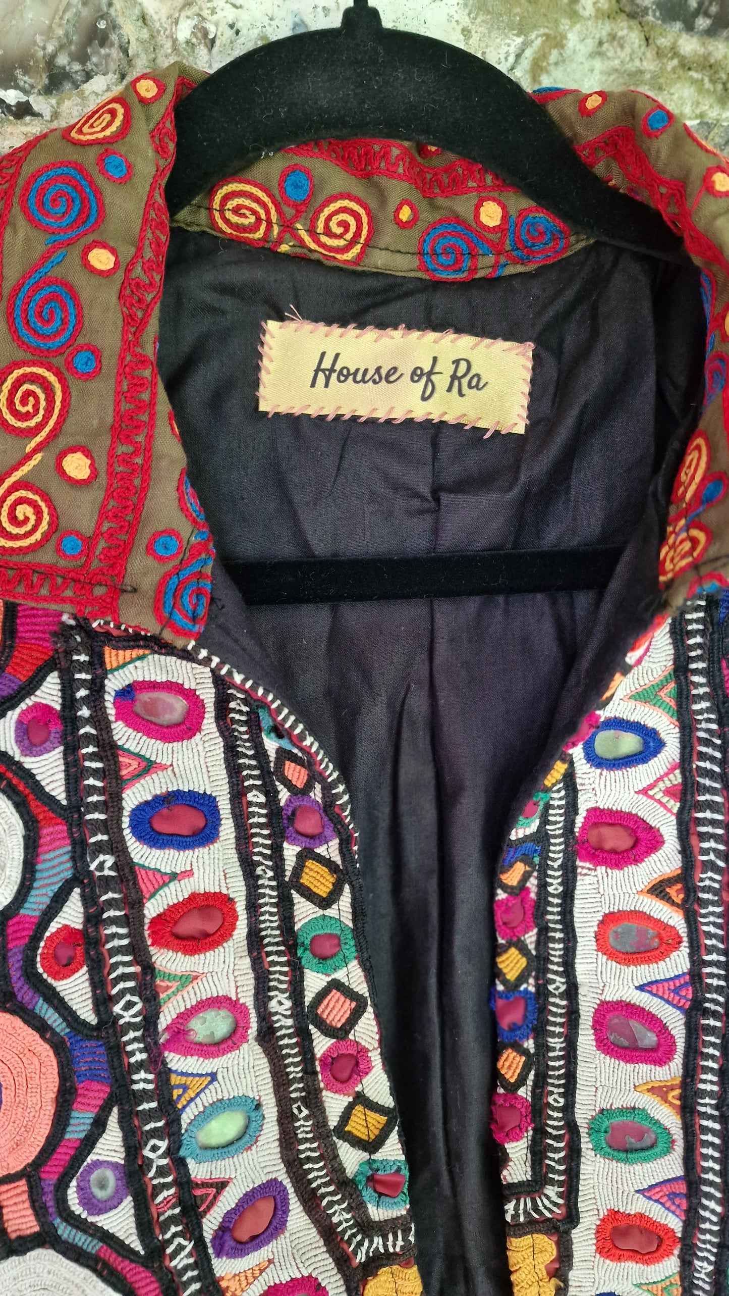 Vintage Tribal collared Jacket - 2