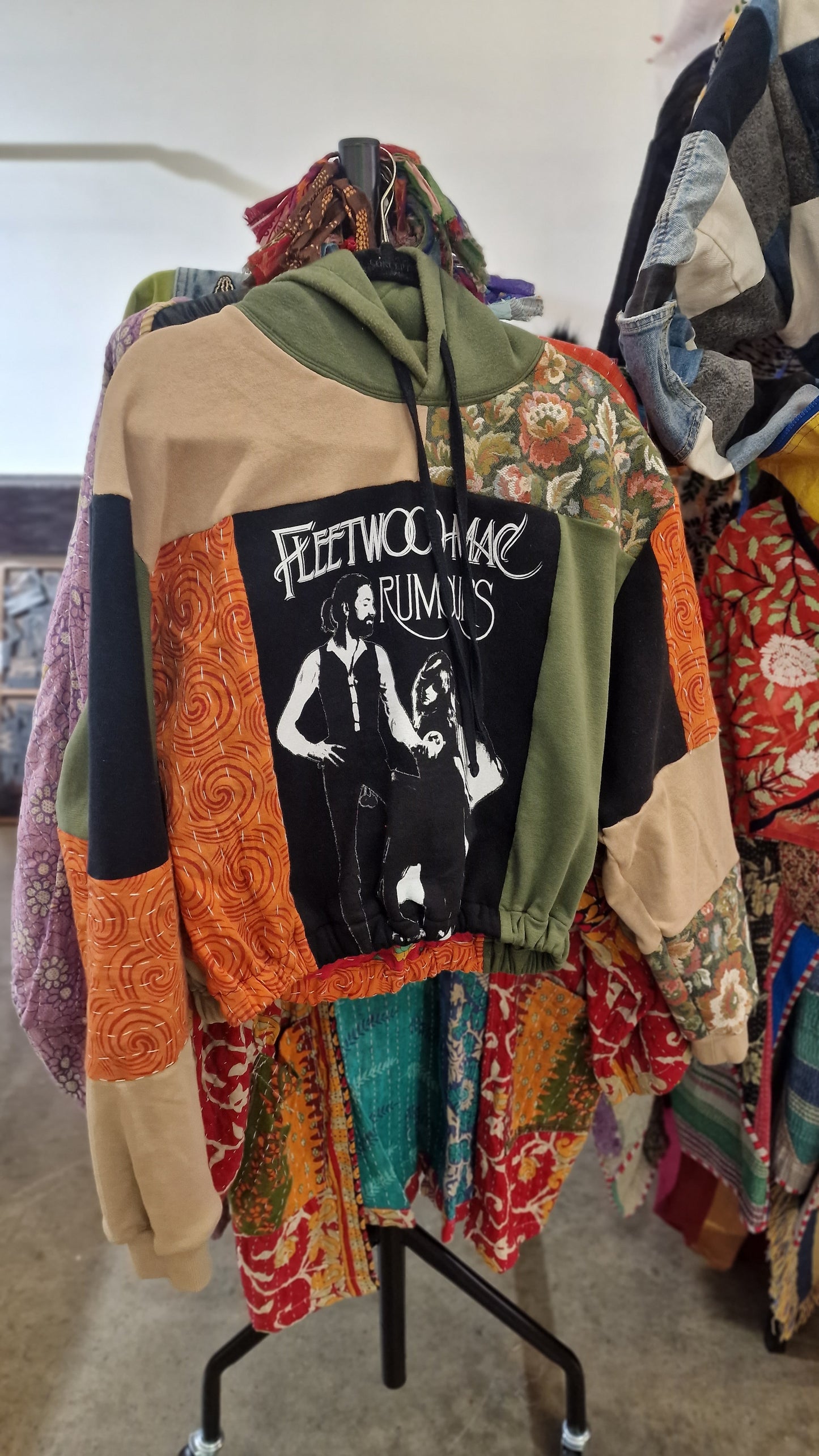Fleetwood Mac - upcycled Hoodie