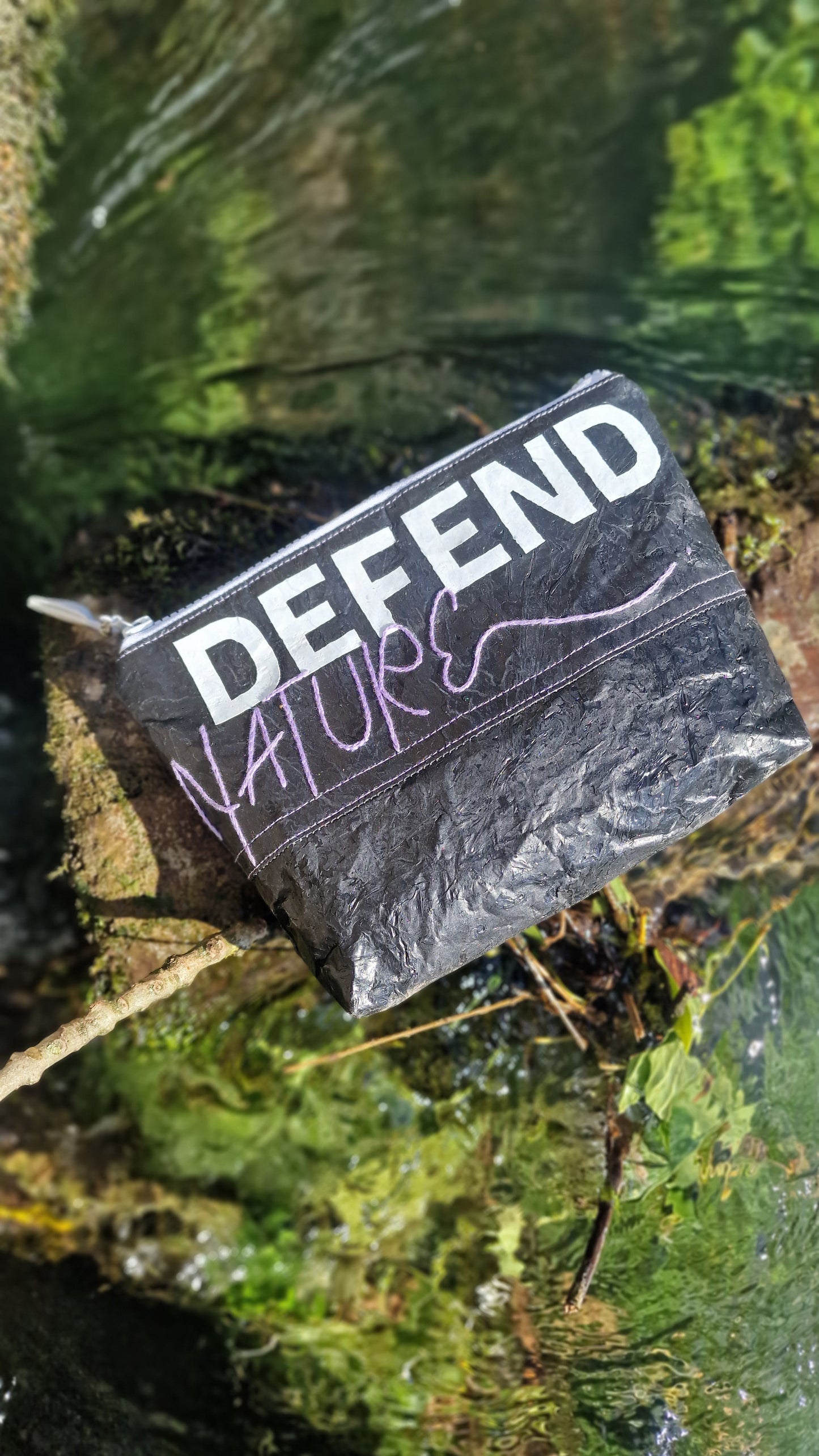 'Defend Nature' wash bag