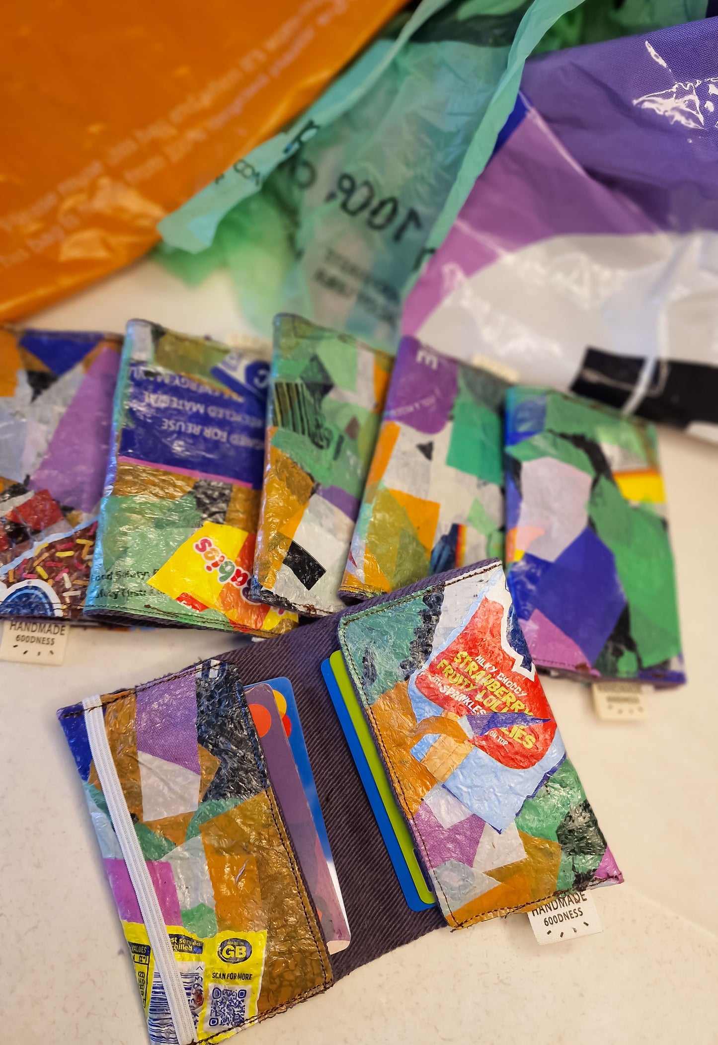 Recycled Plastic card Holder