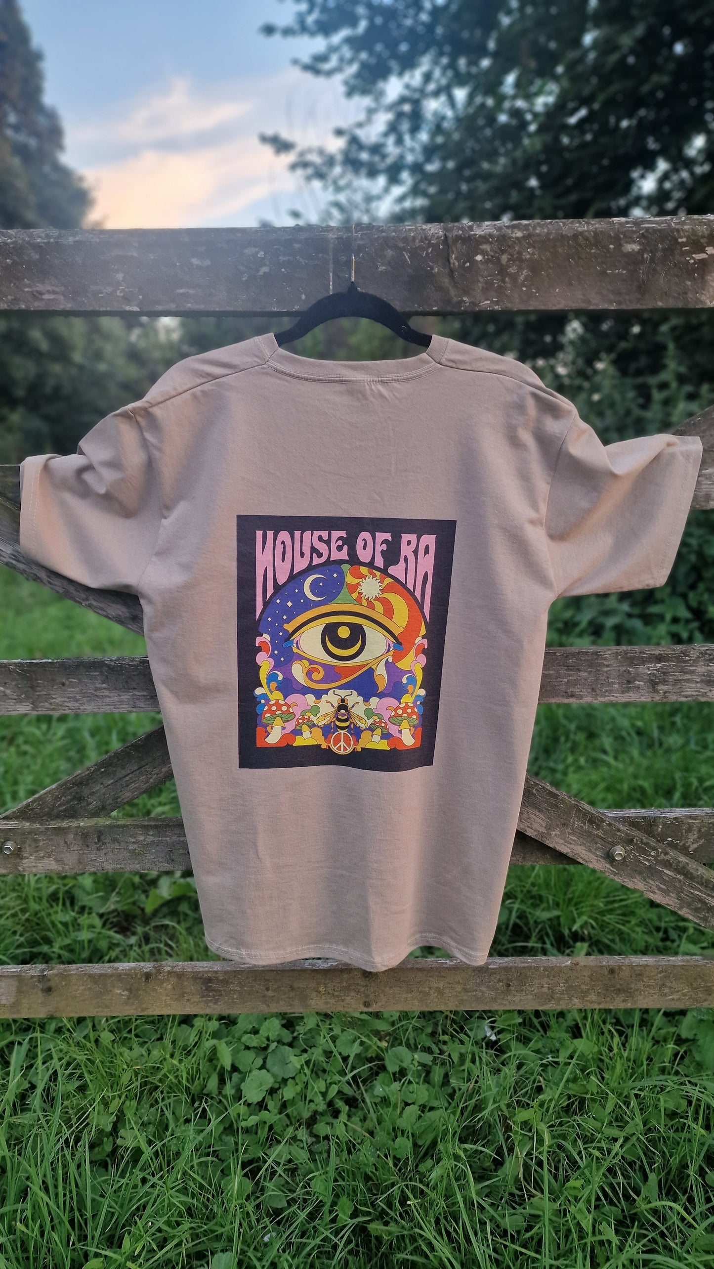 Khaki 'House of Ra' T-shirt