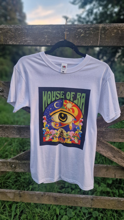 White 'House of Ra' Tshirt