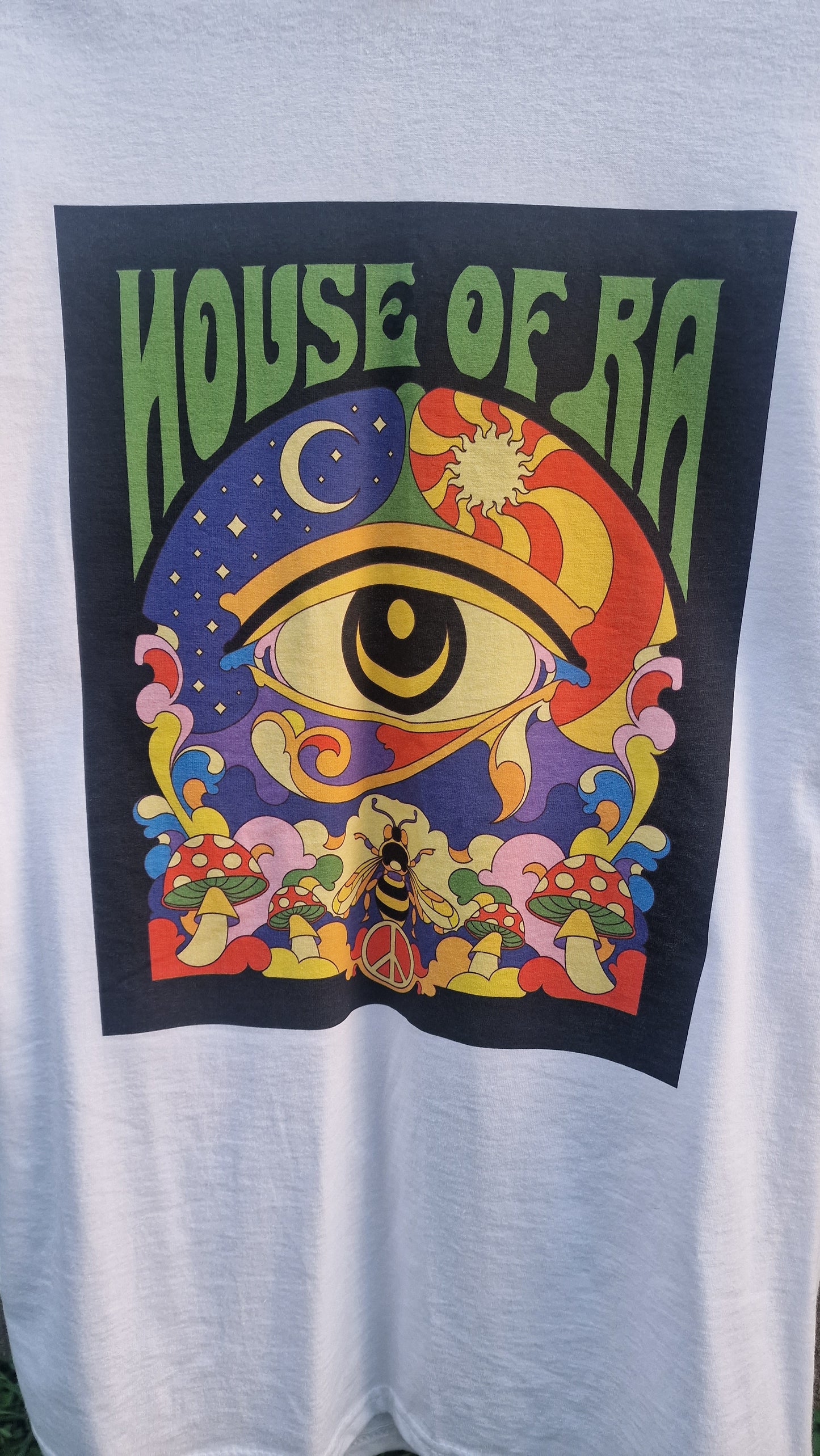 White 'House of Ra' Tshirt