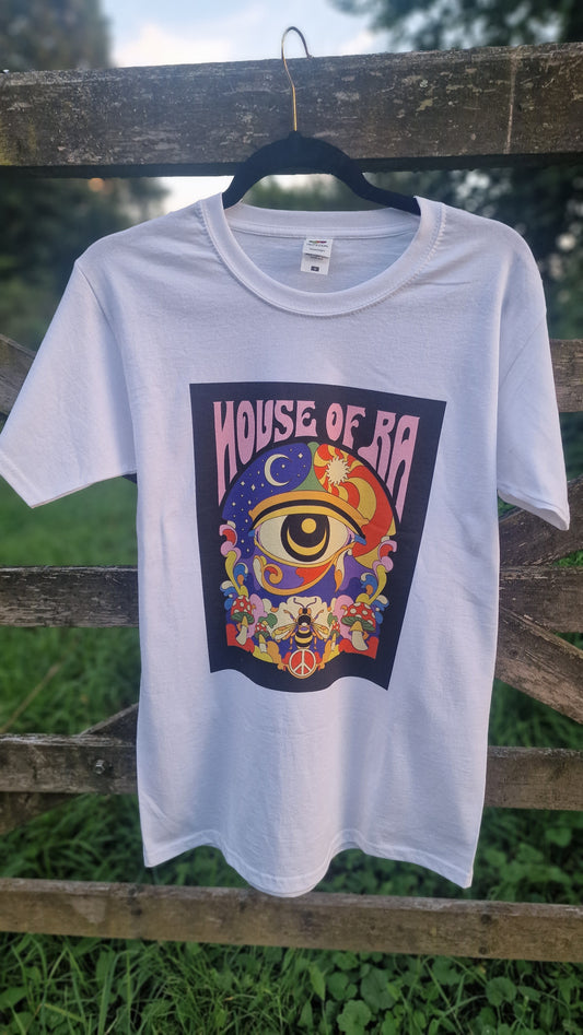 White 'House of Ra' T-shirt