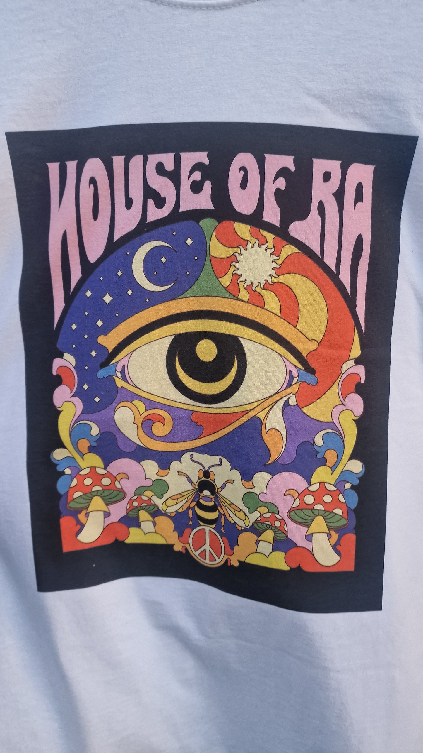 White 'House of Ra' T-shirt