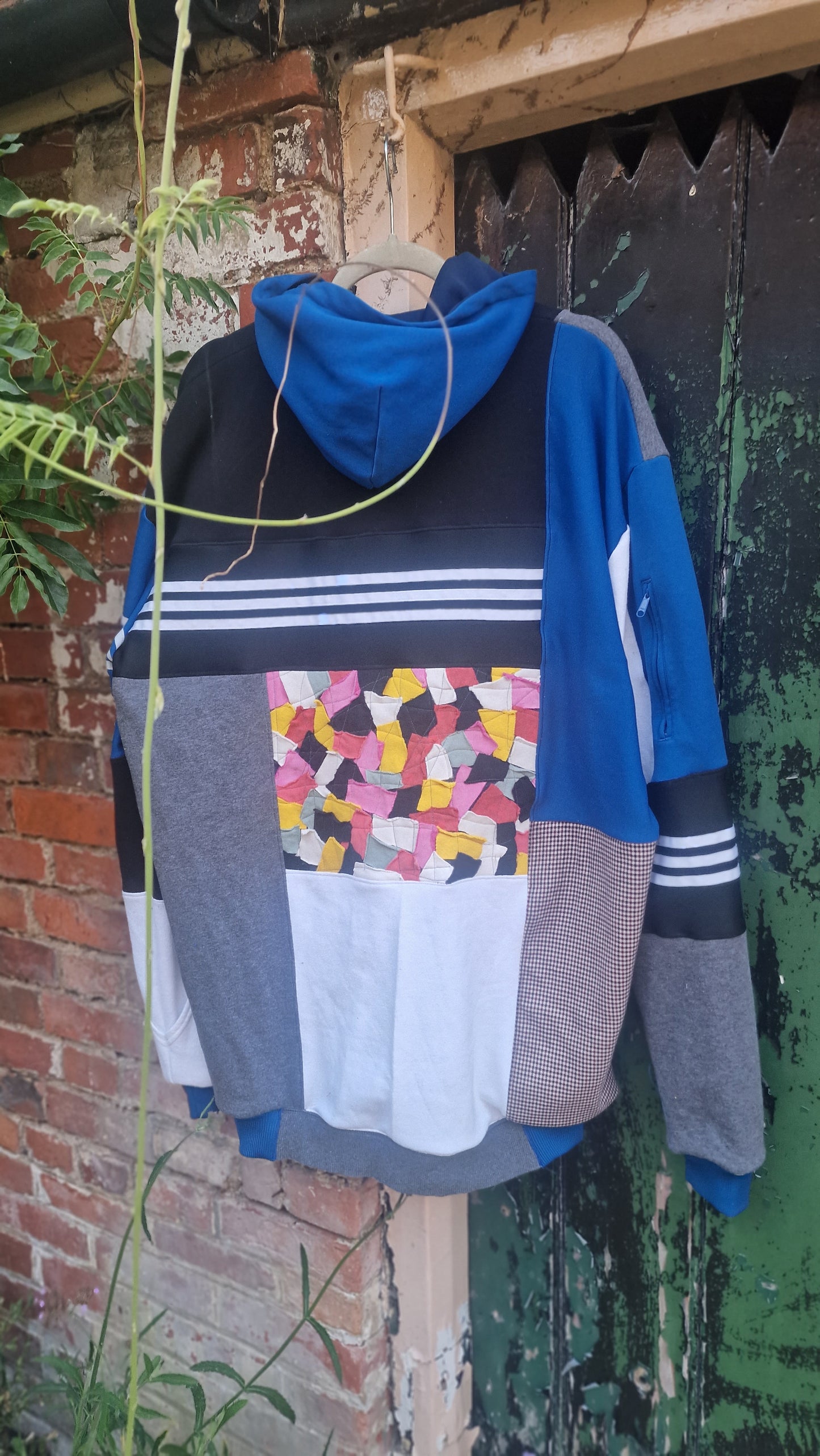 Oasis x adidas 'Be Here Now' Upcycled Hoodie