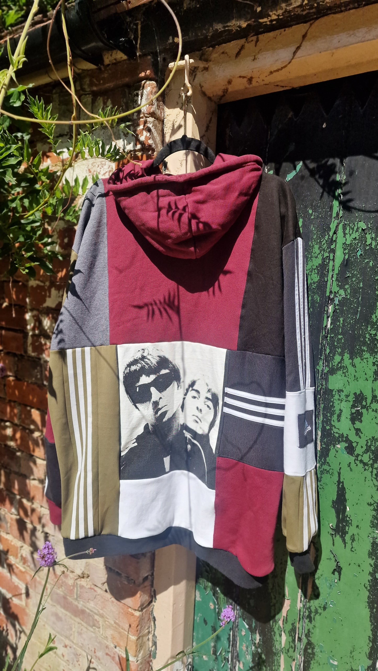 The Upcycled Oasis x adidas hoodie