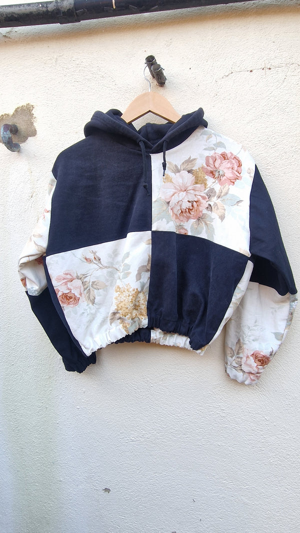 The Floral block hoodie