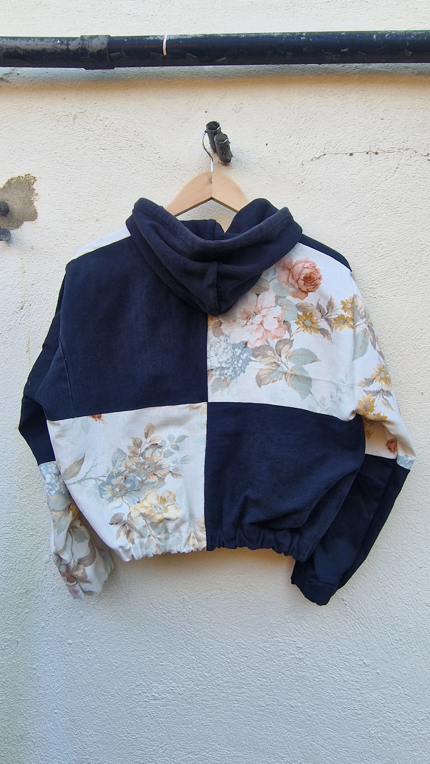 The Floral block hoodie