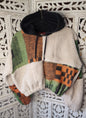 Upcycled vintage blanket hoodie 2