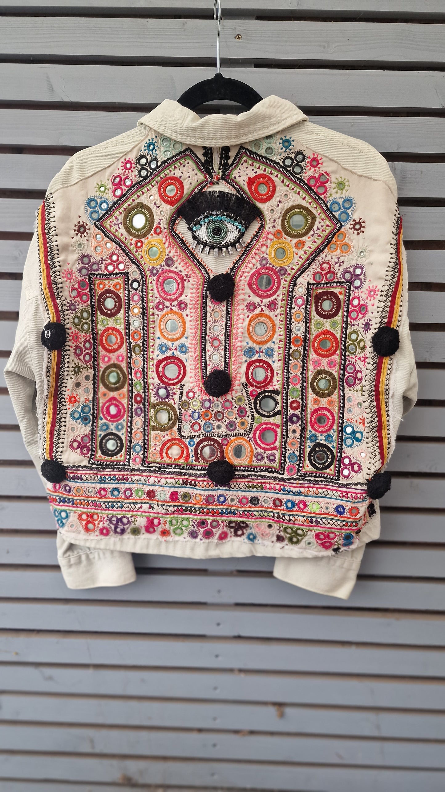 Boho Vintage embellished jacket