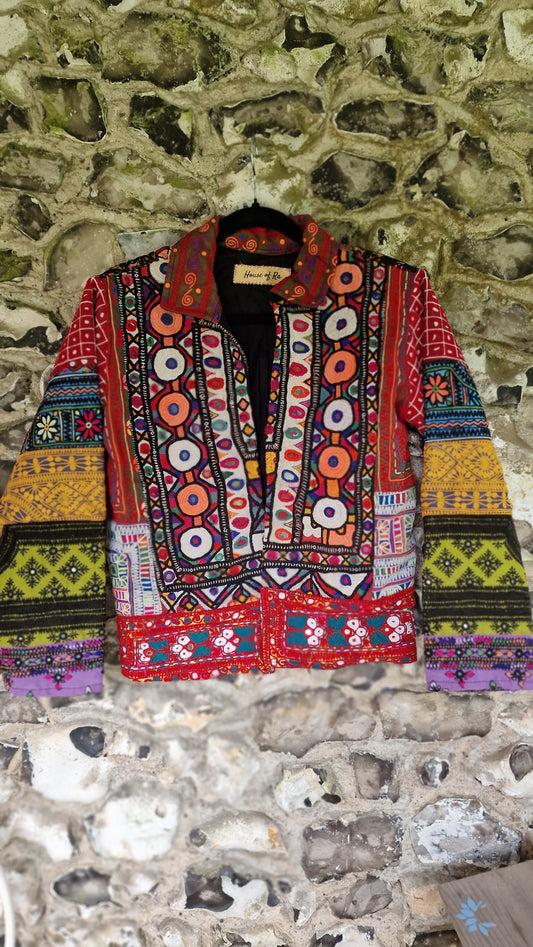 Vintage Bohemian collared Jacket - 2