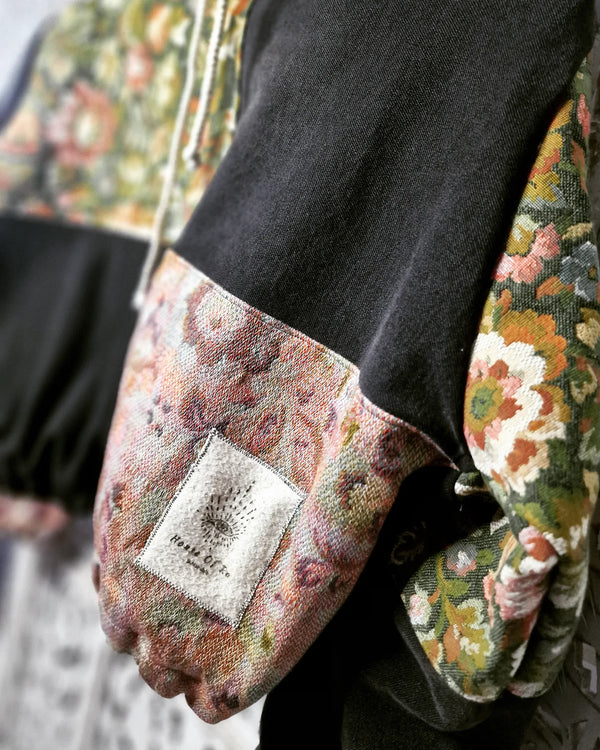 The Floral block hoodie