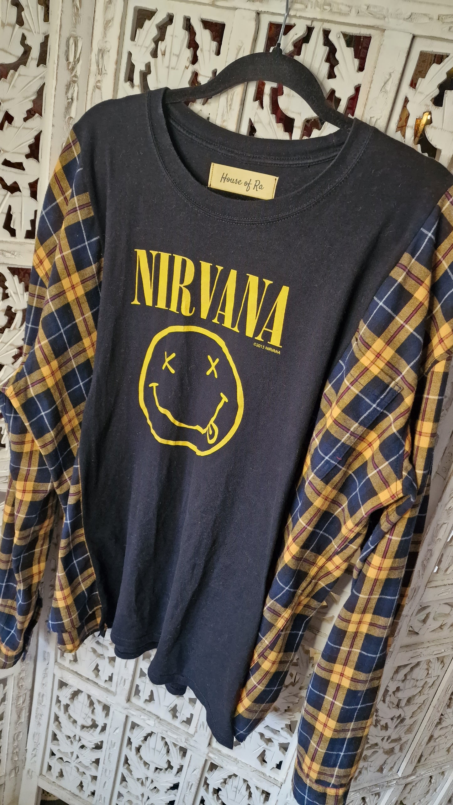 'Nirvana' Upcycled Shirt-Tee
