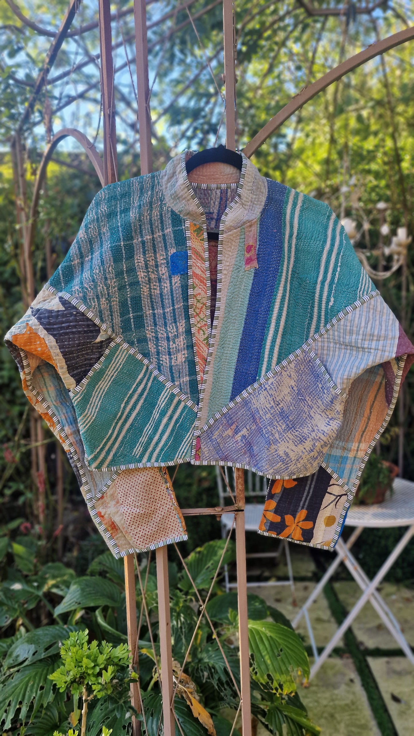 Kantha Patch jacket - 3