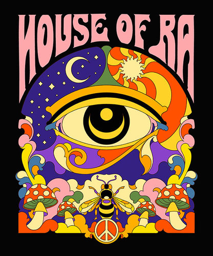 Khaki 'House of Ra' T-shirt